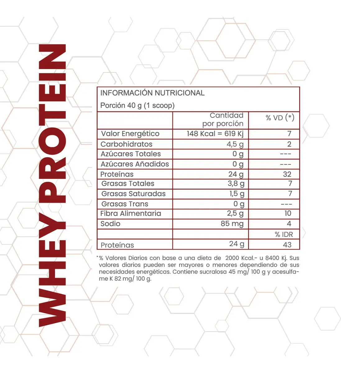 Classic Whey Protein One Fit Nutrition - Image 2