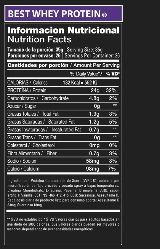 XTRENGHT Advanced Whey Protein 2 LBS - Image 2
