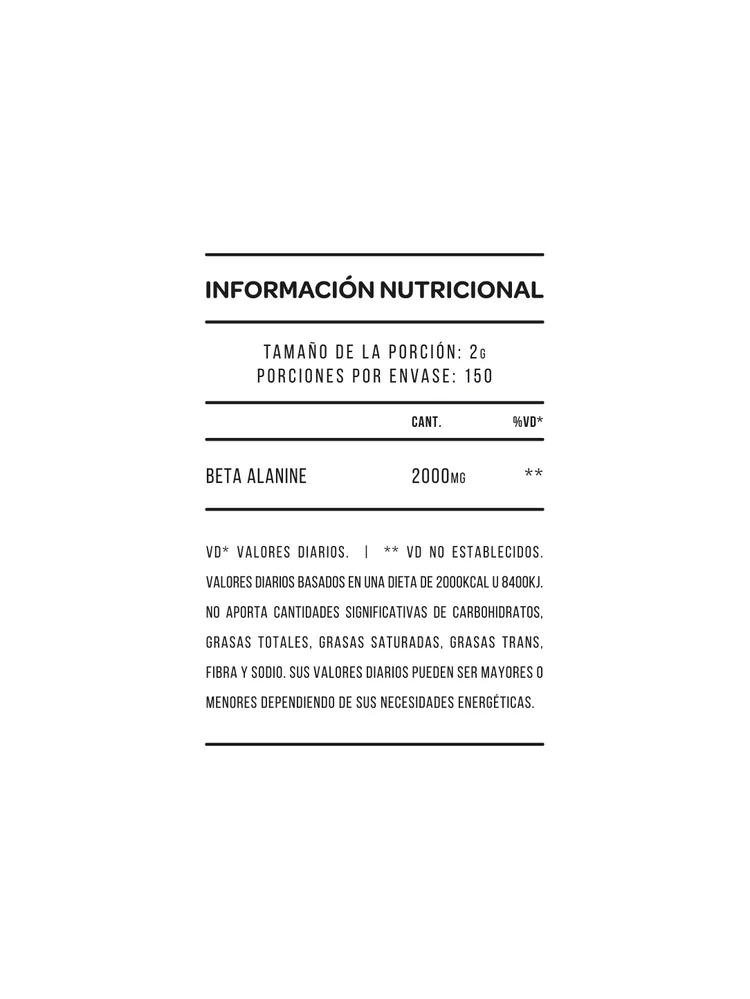 Beta Alanine - Imagen 2